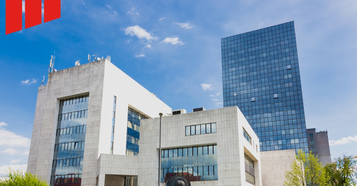 a construction manager shaking hands with a client