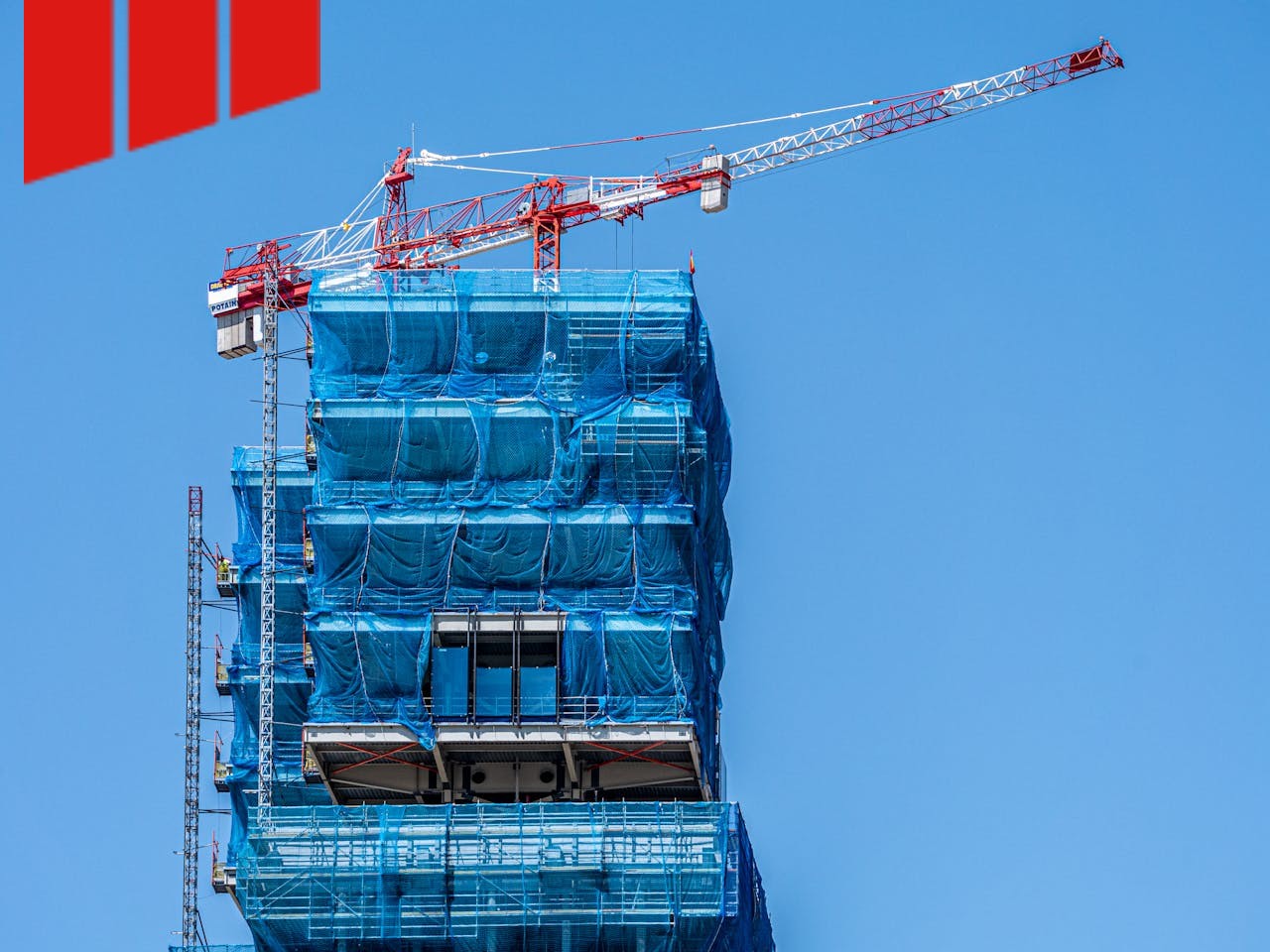 a building under construction