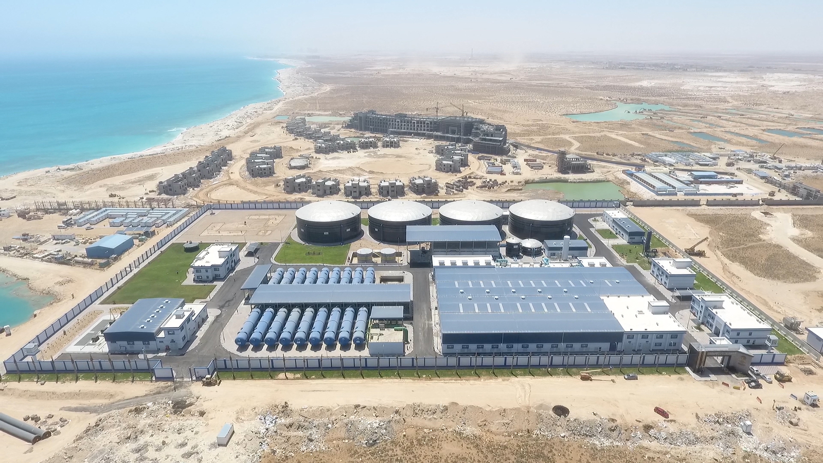SWRO Plant- El Alamein | DG Jones & Partners